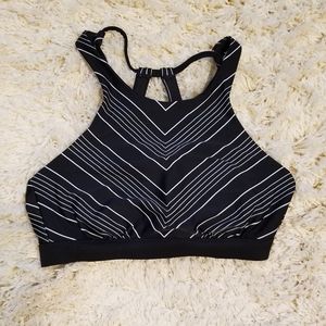 Athleta Chevron Swimsuit Top